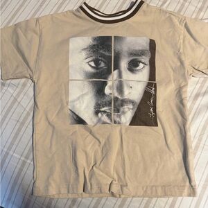 Kids Beige Graphic Tee
